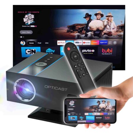Projektor Opticast Xnano X6 mocny 15000 LM